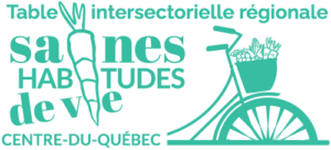 logo table intersectorielle régionale saines habitudes de vie centre-du-québec
